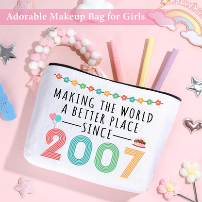 19 Year Old Girl Birthday Gift Ideas Happy 19th Birthday Gifts for Girls Unique Gifts for 19 Year Old Female, Women, Daughter, College Girls Cool 19th Decorations Gift Box with Tumbler Makeup Bag