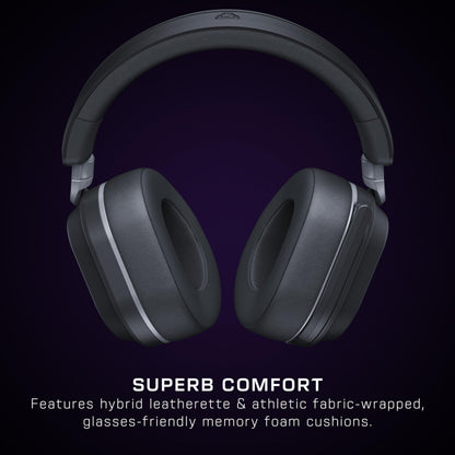 Turtle Beach Stealth 700 Gen 3 Wireless Multiplatform Amplified Gaming Headset for Xbox Series X|S, Xbox One, PC, PS5, Mobile – 60mm Drivers, AI Noise-Cancelling Mic, Bluetooth, 80-Hr Battery – Black
