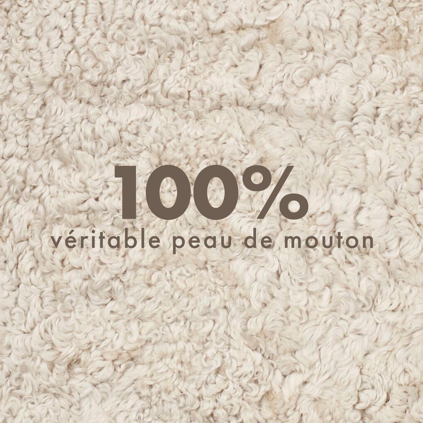 Nordic Sheep Real Sheepskin Rug Short Hair 2x3 ft | Bedside Rugs for bedrooms, Sofa, Chair or Dining Table | Each Sheepskin is Unique and Created by Nature | Small Fluffy Rug in Beige