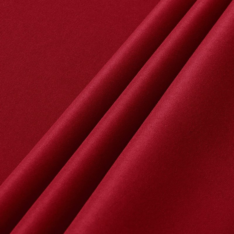 sancua 2 Pack Red Tablecloth 60 x 84 Inch, Rectangle 4 Feet Christmas Table Cloth - Stain and Wrinkle Resistant Washable Polyester Table Cover for Dining Tables, Buffet Parties and Camping