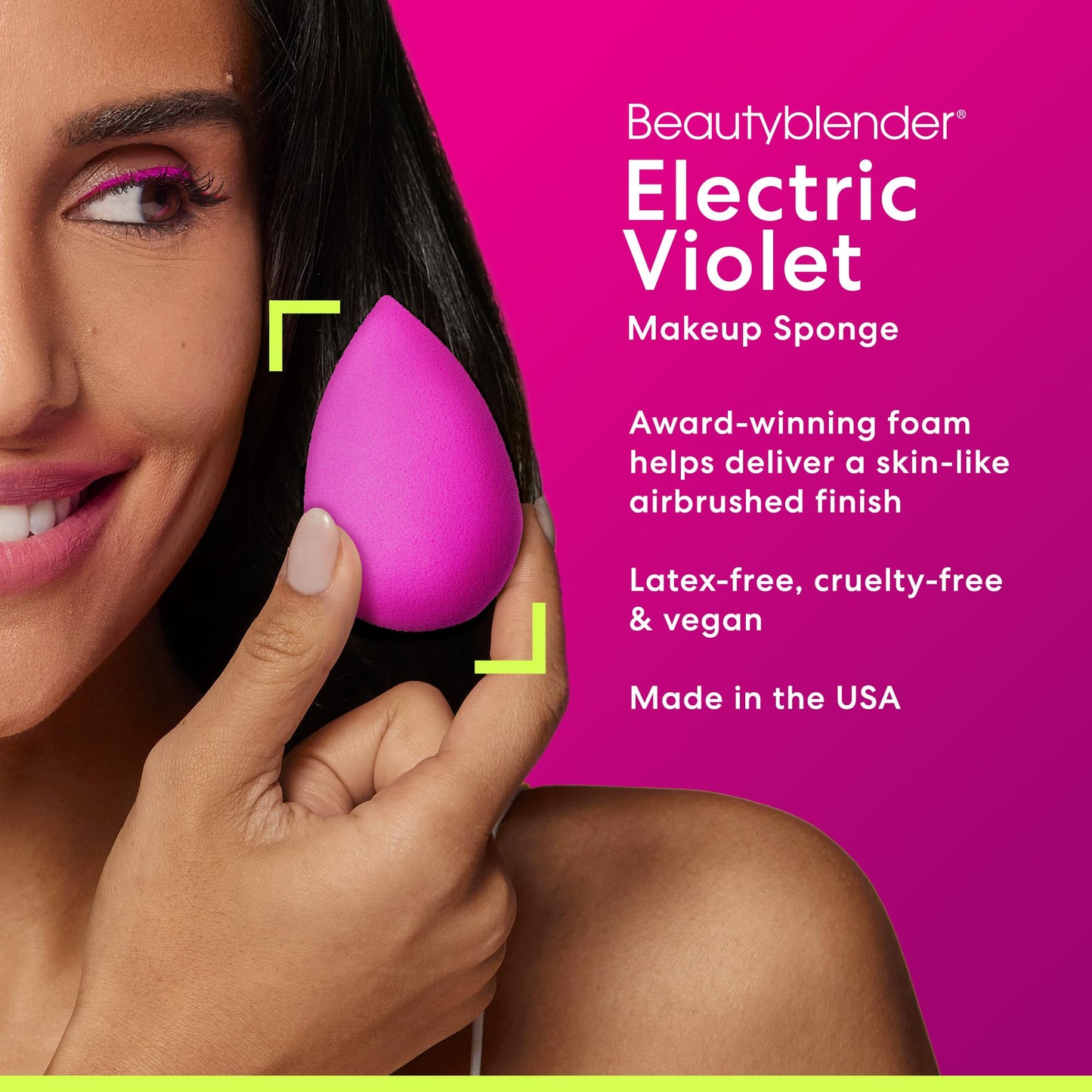 Beautyblender® | Bubble Blender Makeup Sponge | Blend Liquid Foundations, Powders and Creams | Streak Free Application | Vegan, Cruelty Free | Made in USA