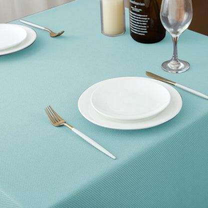 Biscaynebay Square Tablecloth 90x90 Inch-Sage Card Fabric Table Cover-Small Folding Table Cloths Linen Water Resistant Washable for Kitchen Dining Picnic Patio Outdoor Party Restaurant Tables