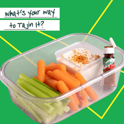 Tajin Clásico Seasoning, Mini Display Pack of 40 Portable Bottles, Authentic Mexican Chili Lime Spice Blend for Fruit, Snacks, Tacos, and Cocktails, Zesty Flavor Enhancer, 0.35 oz (Pack of 1)