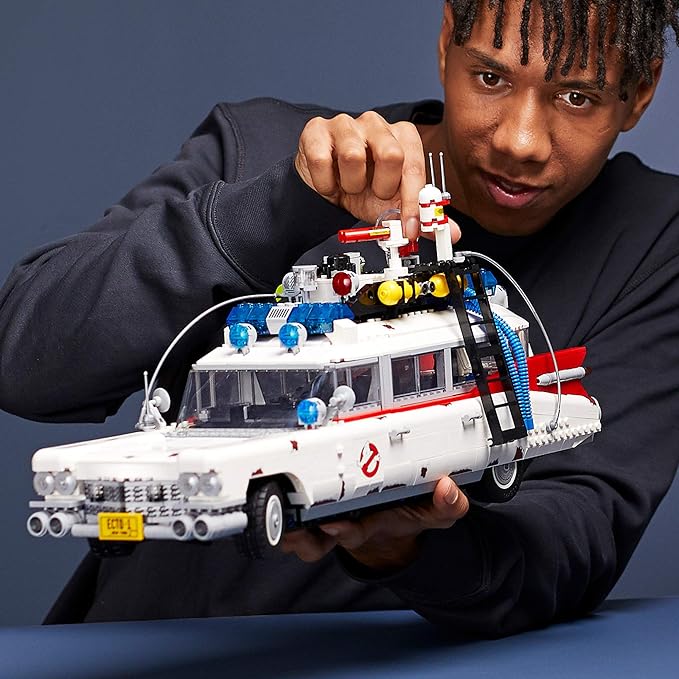 LEGO Icons Ghostbusters ECTO-1 - Building Set for Adults Men &amp Women Ages 18+ - Collectible Ghostbusters Car Model for Fans - 10274