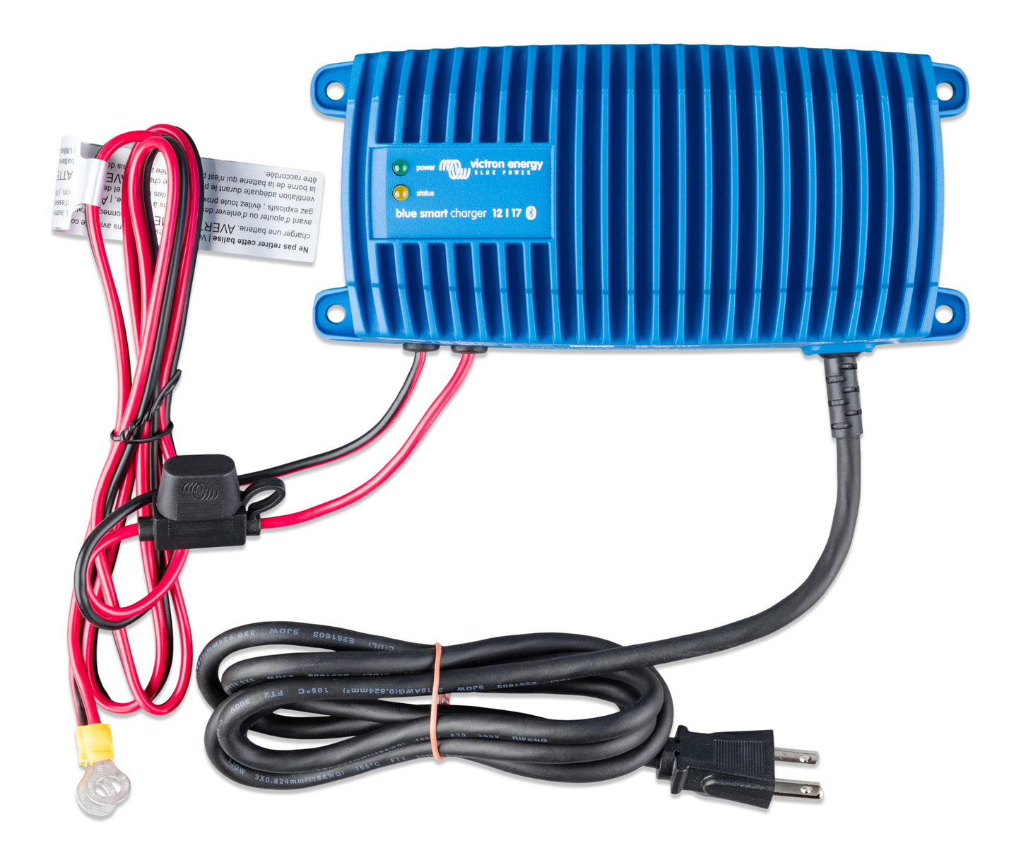 Victron Energy Blue Smart IP67 Smart Marine Battery Charger 12V 17A, Float & Trickle Charger and Desulfator for Boat, ATV, RV, Lithium and Deep Cycle Batteries