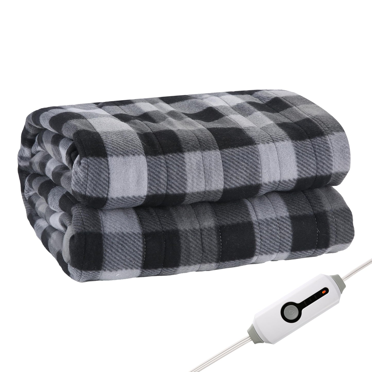 Electric Heated Blanket Full Size 72"x84", Cozy Large Oversized, 5 Heating Levels & 10 Hours Auto Off, Cozy for Bed, Sofa, & Office, Machine Washable, Purple