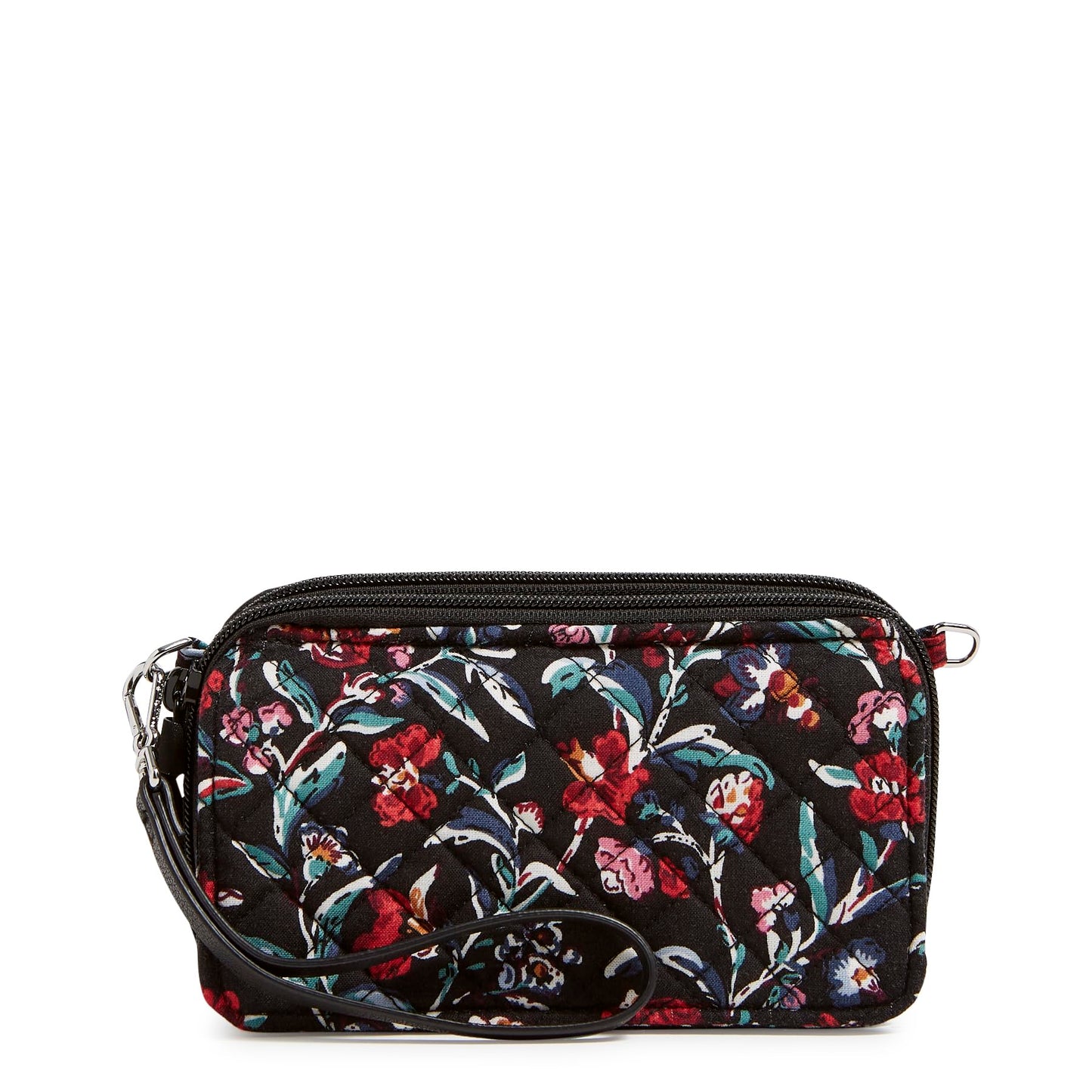 Vera Bradley Cotton All in One Crossbody Purse with RFID Protection