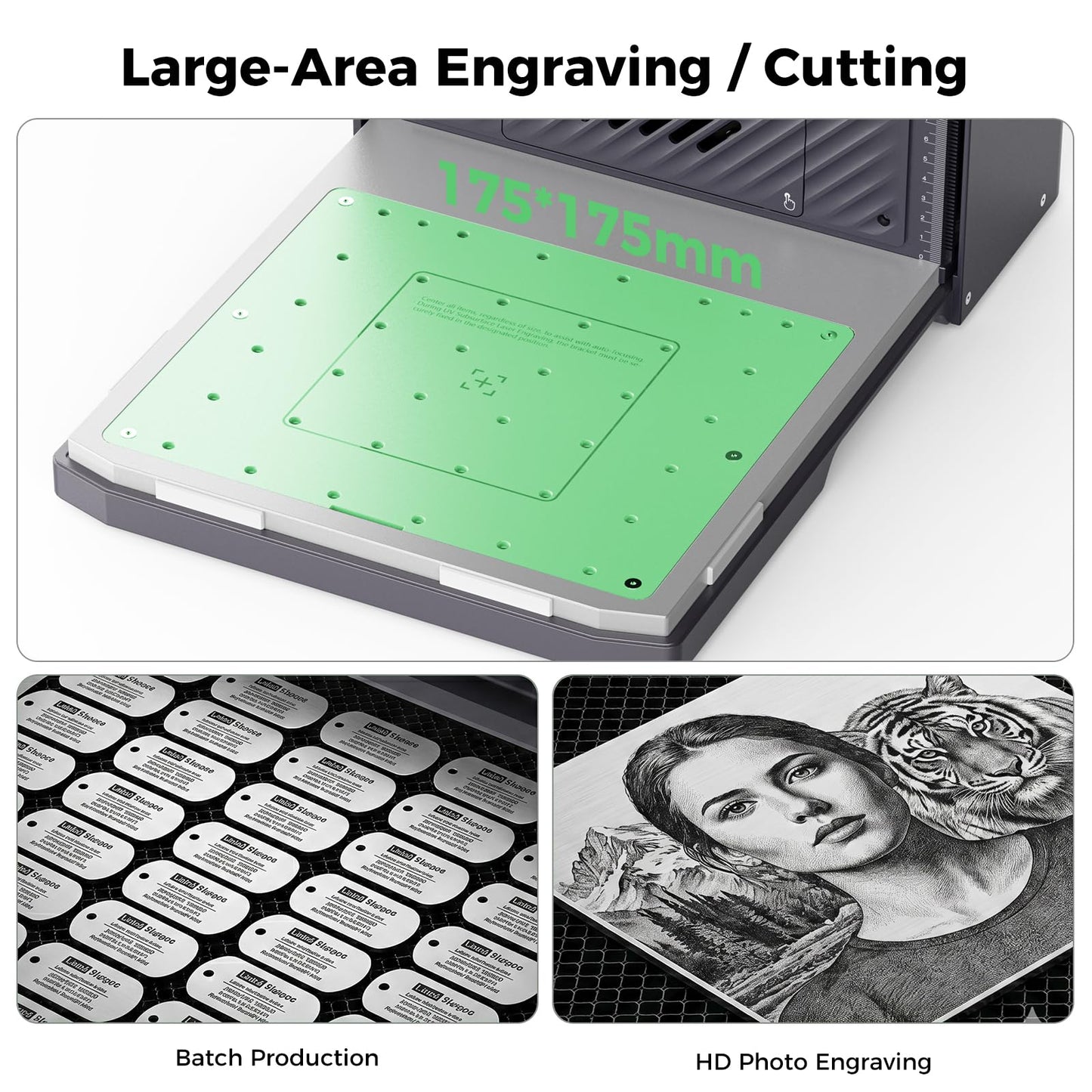 Creality Falcon T1 20W Fiber Laser Engraver, 10000mm/s Ultra Fast Laser Engraver and Cutter Machine for Metal,Wood,Jewelry,HD Smart Camera,Class 1 Certification, Auto Feed&Convey,AI Powered Simplicity