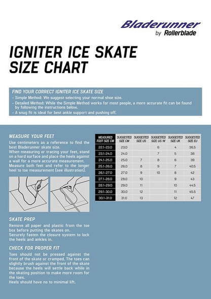 Bladerunner Ice by Rollerblade Igniter XT Women's Adult Ice Skates, Black and Fuchsia