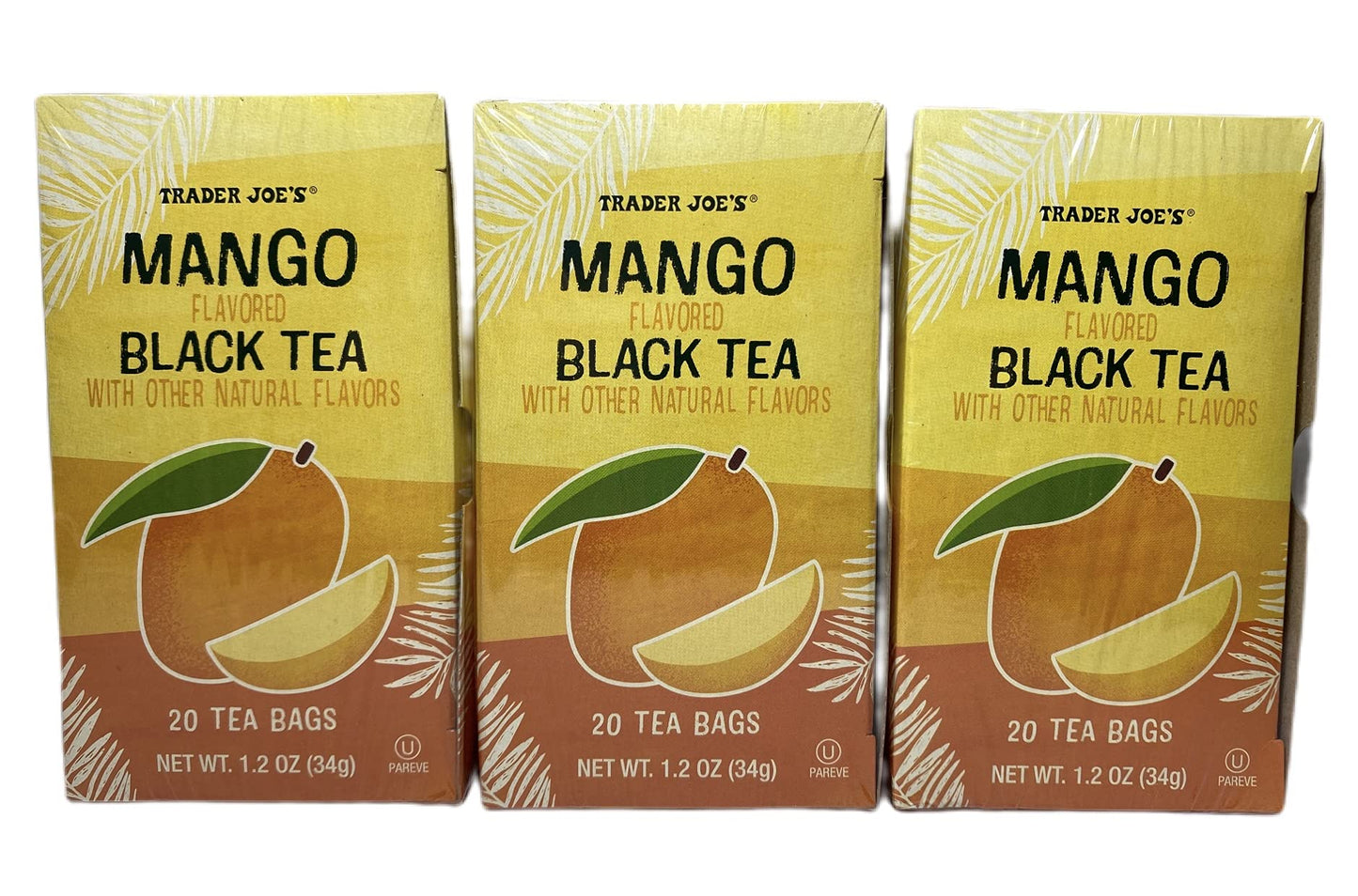 Trader Joes Mango Black Tea (3-pack)