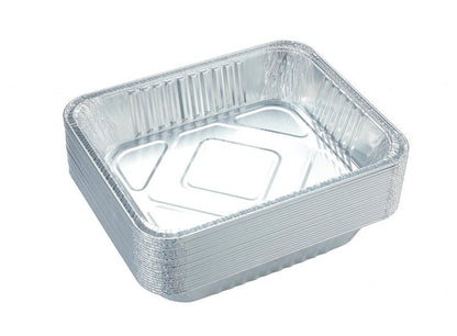 Waytiffer Aluminum Pans 9x13 Disposable Foil Pans (20 Pack) Half Size Deep Steam Table Pans Heavy Duty Extra Thick for Baking, Cooking, Roasting, Heating, Serving & Lining Steam-Table Trays