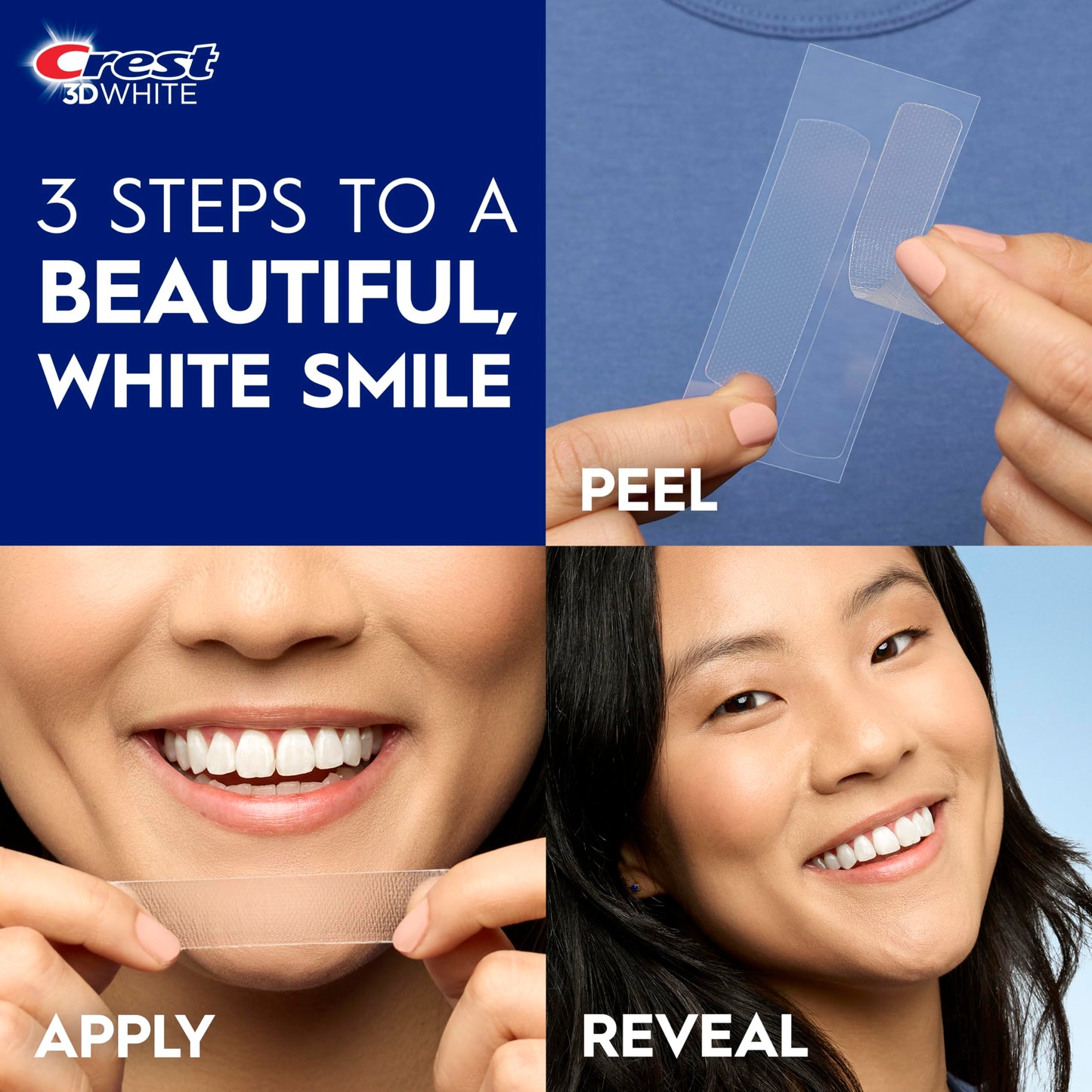 Crest 3D Whitestrips Professional Effects – Teeth Whitening Kit, 22 Treatments (20 + 2 Bonus), Each with 1 Upper/1Lower, 44 Strips – Crest 3DWhite Teeth Whitening Strips