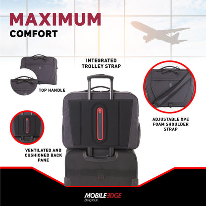 Mobile Edge Elite Messenger Bag, Specifically Designed for Alienware Area 51m Gaming Laptops 17"
