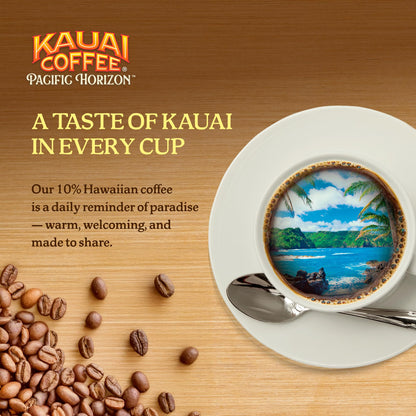 Kauai Coffee Koloa Estate Medium Roast - Whole Bean Coffee, 10 oz Package