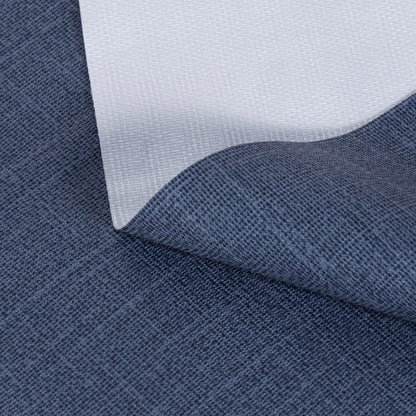 sancua 100% Waterproof Rectangle PVC Tablecloth - 60 x 140 Inch - Oil Proof Spill Proof Vinyl Table Cloth, Wipe Clean Table Cover for Dining Tables, Buffet Parties and Camping, Greyish Blue