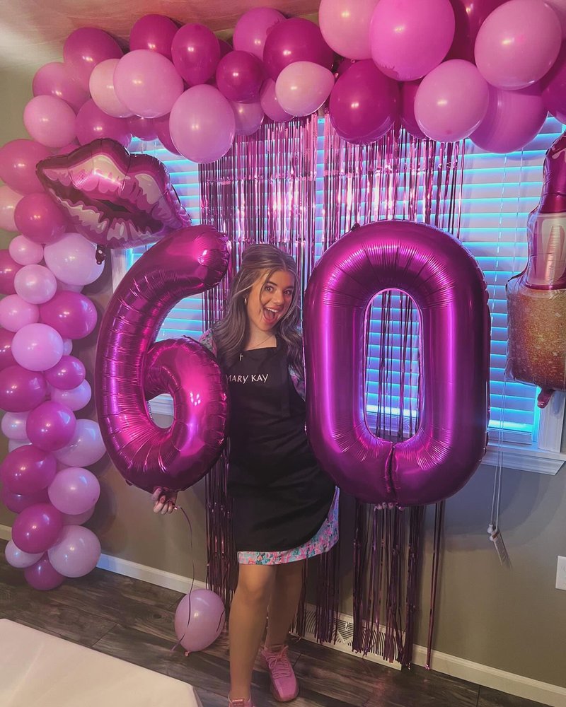 Rosy Purple 6 Balloon, Number Balloons 40 Inch, 6th Balloons for Birthday Decorations, Rosy Purple Party Supplies 6 Birthday Balloon, Number 6 Balloon