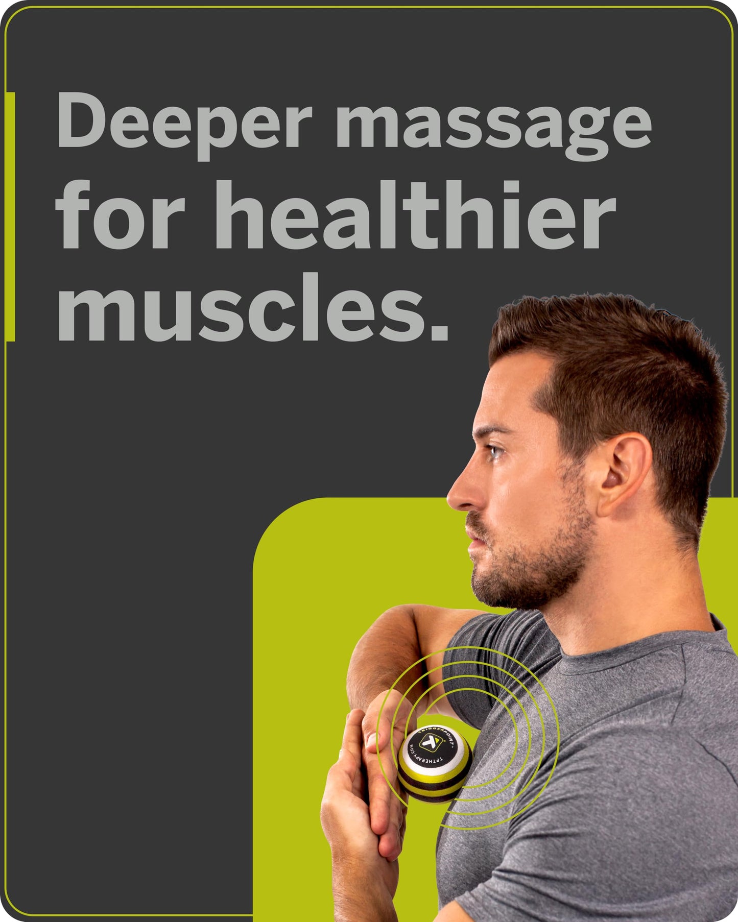 Trigger Point Performance Foam Massage Ball for Deep-Tissue Massage, MB5 (5-inch) -5"L x 5"W x 5"H