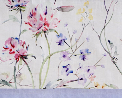 Maison d' Hermine Table Cloth Rectangle Table 100% Cotton 60 x 108 Inches Tablecloth Reusable Decorative for Dining Kitchen Room Farmhouse Home Gifts for Mothers Day Spring Summer - Summer Floral