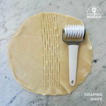 Fox Run Pastry and Pasta Wheels, Set of 5 Dough Cutter Tools