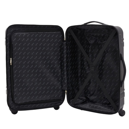 Wrangler Venture Luggage and Travel Set, Black, 7-Piece Set