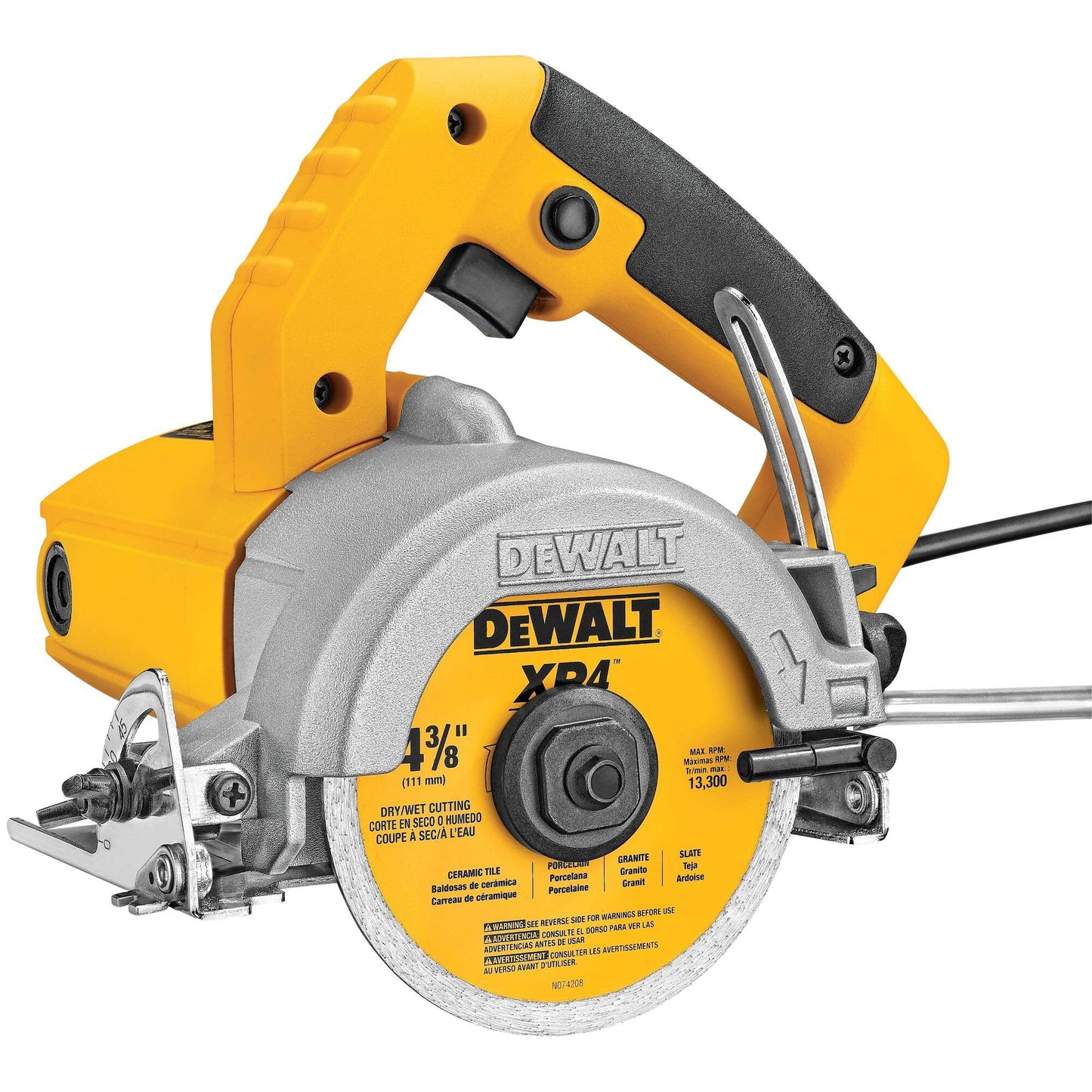 DEWALT Wet Tile Saw, Masonry, 4-3/8-Inch (DWC860W)