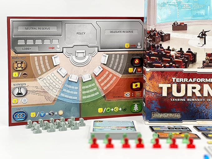 Terraforming Mars Turmoil by Stronghold Games Strategy Board Game