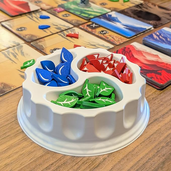 Pantheum: Deluxe Edition | Family Strategy Board Game for Greek Mythology Fans | 1–4 Players | Ages 12+ | 45–60 Min Playtime | Includes Gold Foil Sleeve Minifigures Engraved Dice and Wooden Tokens
