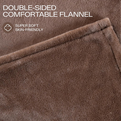 Heated Blanket Twin, Electric Blanket Soft Sherpa Flannel, 10 Hours Auto Shut-off & 8 Fast Heating Levels, Machine Washable ETL Certified, Heating Blanket for Bed & Sofa (62x84 inches, Gray)