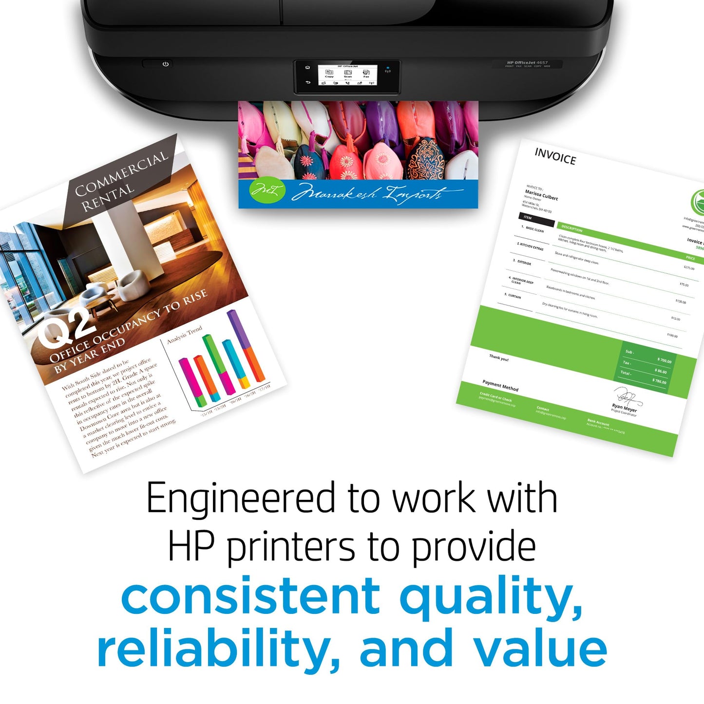 HP 952 Cyan, Magenta, Yellow Ink Cartridges (3-pack) | Works with Printer Series: OfficeJet 8702, HP OfficeJet Pro 7720, 7740, 8210, 8710, 8720, 8730, 8740 | Eligible for Instant Ink | N9K27AN
