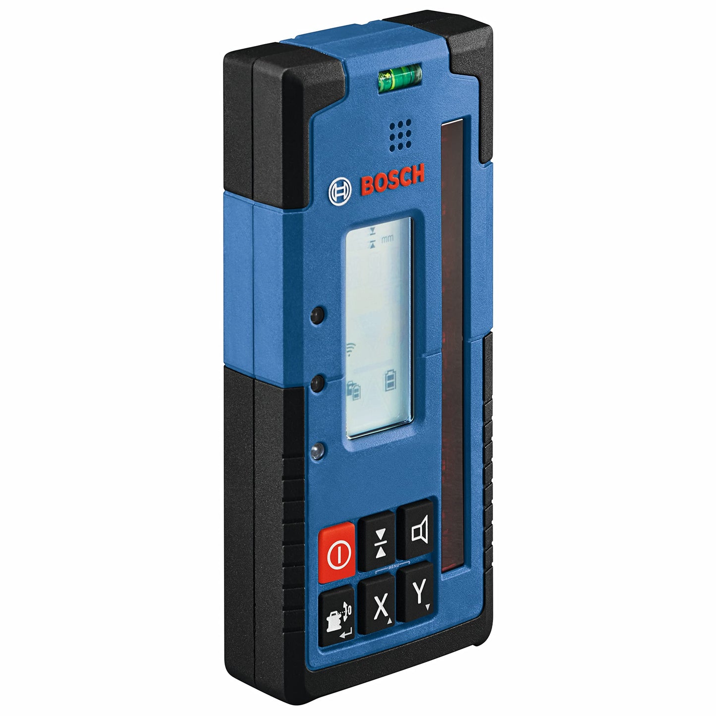 BOSCH LR40 2000 ft Red-Beam Rotary Laser Receiver, Includes Mounting Bracket & 2 AA Batteries