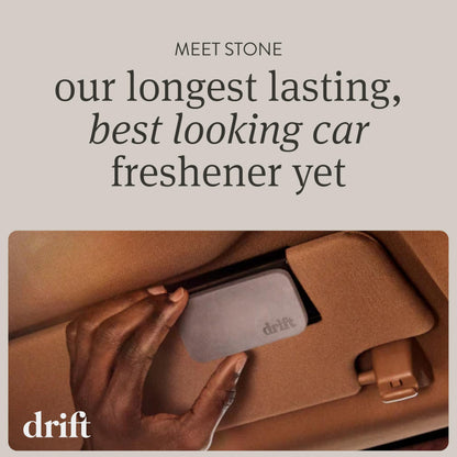 Drift Car Air Freshener - Stone Air Freshener - Car Odor Eliminator - Scent Variety Pack Refill - Pack of 3 - NO CLIP INCLUDED