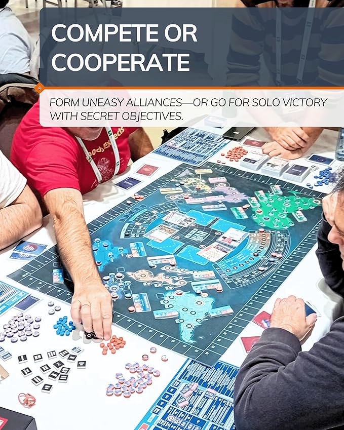 | New Cold War: 1989–2019 | Board Game | Card-Driven Geopolitical Strategy Wargame | 1–4 Players | Solo &amp Team Modes
