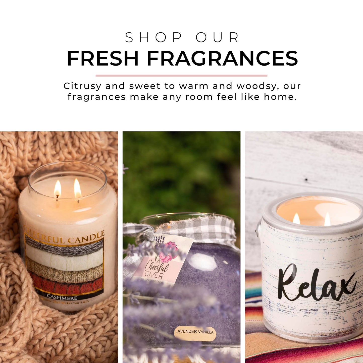 A Cheerful Giver - Lilacs In Bloom Baby Scented Glass Jar Candle (6oz) with Lid & True to Life Fragrance Made in USA