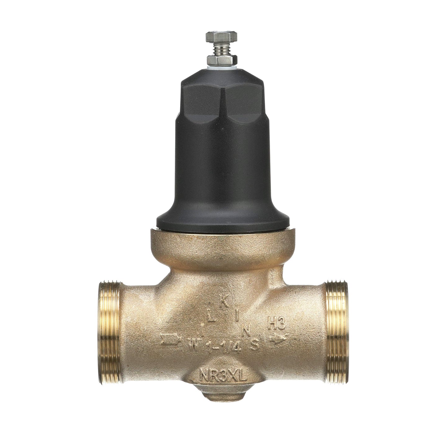 Zurn Wilkins 114-NR3XLDULU 1-1/4" NR3XL Pressure Reducing Valve with Union Capable Female x Female NPT Connection