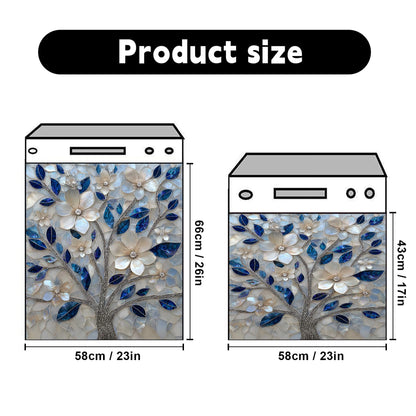 AOHMPT Dishwasher Magnet Sticker Cover Panel Decal Refrigerator Magnetic Sticker Decorative for Kitchen Decoration,Fridge Door Cover, Appliances Stickers 23"x26"