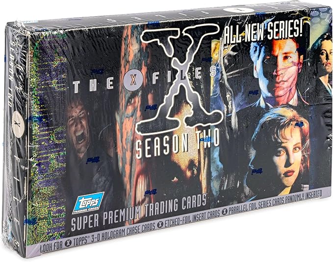 Topps X-Files Season Two Super Premium Trading Cards Sealed Box of 36 Packs