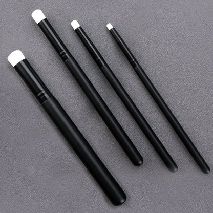 UNIMEIX Mini Blending Brushes for Card Making, Dry Miniature Painting Set Background Blender Paint Brushes Small Detailed Paint Watercolor Brushes (12 Pack)