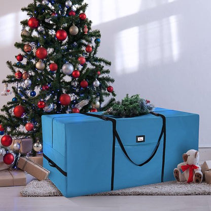 Hearth & Harbor Christmas Tree Storage Bag - Durable 600D Oxford with Reinforced Handles | Fits 7.5 & 9 FT Trees