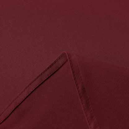 sancua Rectangle Tablecloth - 54 x 120 Inch - Stain and Wrinkle Resistant Washable Polyester Table Cloth, Decorative Fabric Table Cover for Dining Tables, Buffet Parties and Camping, Burgundy