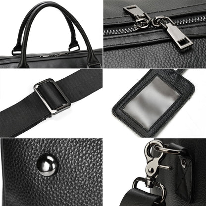 Leather Travel Duffle Bag with Shoe Pouch, Cabin Friendly Weekender Overnight Bags, Carry On Sports Gym Bag for Men Women