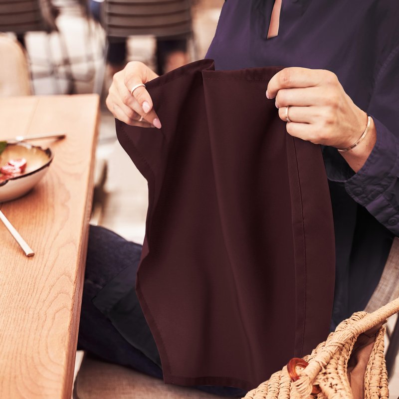 Utopia Home [288 Pack, Burgundy] Cloth Napkins 20x20 Inches, 100% Polyester Hemmed Edges, Washable and Reusable Ideal for Parties, Weddings and Dinners
