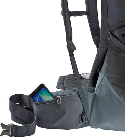 Deuter Aircontact Core 50+10L Hiking Backpack - Graphite-Shale