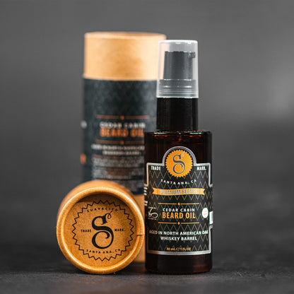 Suavecito Premium Blends Beard Oil - Leave-In Beard Conditioner For Softening Hair, Hydrating Skin, Eliminating Beard Dandruff, Healthy Beard Growth - 1 oz