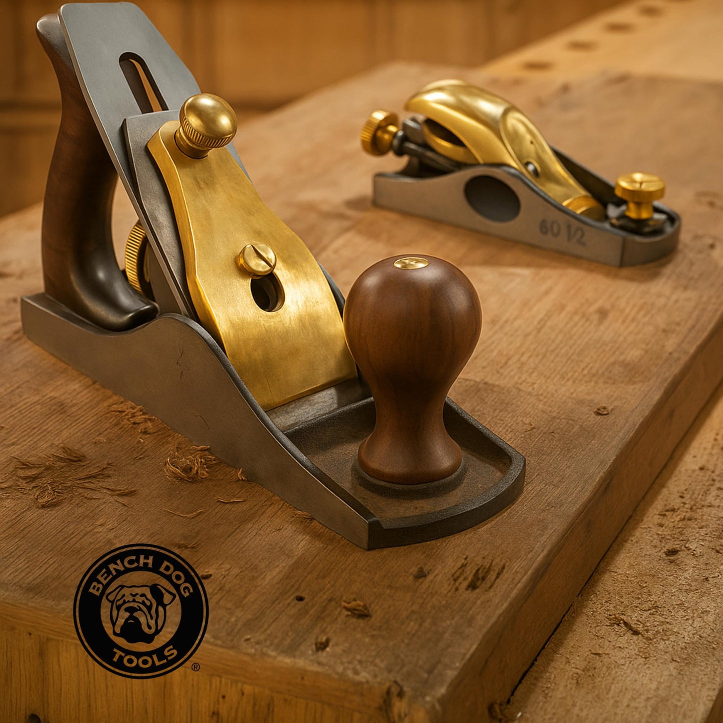 Bench Dog No. 92 Shoulder Plane, & Chisel Plane - Hand Plane w/Nose Pieces – 3/4” Blade Clean, Sharp Corners w/No Ridge - Wood Plane w/Black Storage Case & More - Bench Plane & Spokeshaves