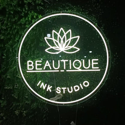 Custom Business Neon Sign，LED Neon lights Professional customized, Custom Neon Signs Personalized for Studio Office Storefront Logo Gym Restaurant Store Hotel Bar Salon Beauty Nail Shop Party Prom