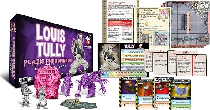Cryptozoic Entertainment Ghostbusters 2 Louis Tully Plazm Phenomenon Expansion Pack
