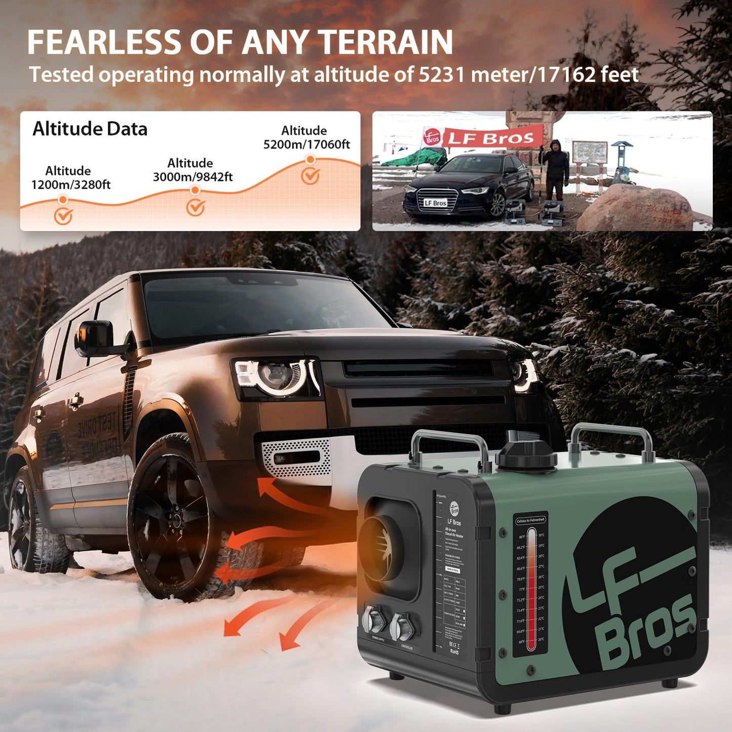 LF Bros N2-T Diesel Heater and N4