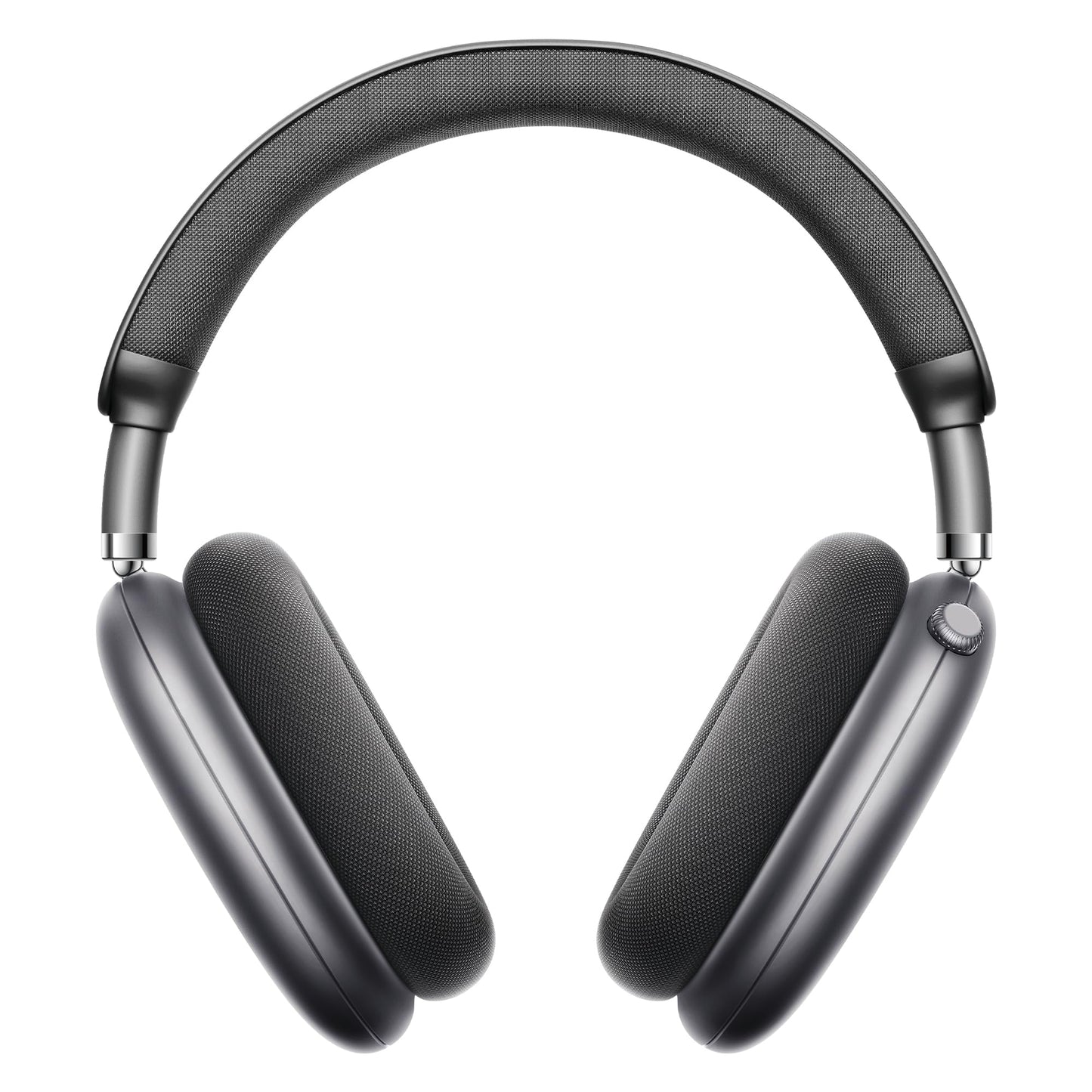 Picun F8 Pro Hybrid Active Noise Cancelling Headphones with Multiple Modes, Wireless Over-Ear Bluetooth Headphones, 140H Playtime, Customizable Sound, Head Tracking, USB-C Charge, Travel, Office, Gray