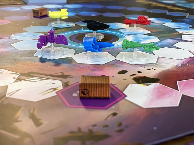 Renegade Game Studios Gravwell 2nd Edition Escape a Black Hole 2-6 players Ages 10+ Playing time 30-45 minutes