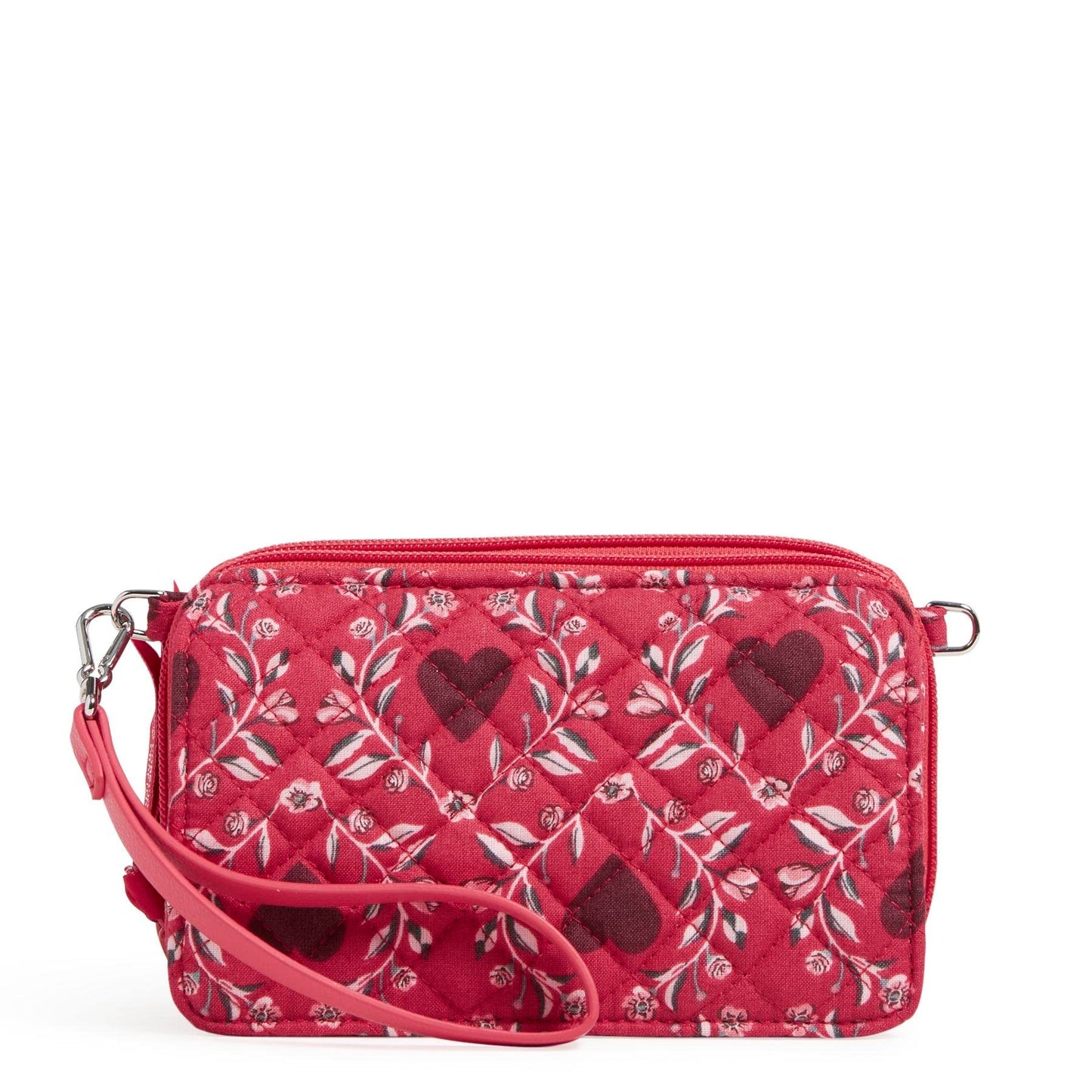 Vera Bradley Cotton All in One Crossbody Purse with RFID Protection